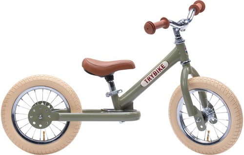 Trybike Laufrad Steel Vintage Grün - Zweirad